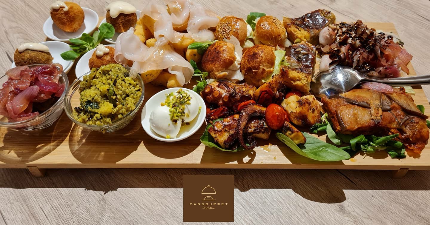 Il tagliere di antipasti e panini gourmet di Pangourmet d'Autore